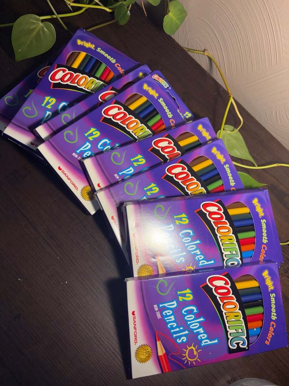 Vintage 2000 Sanford Colorific 12-Count Colored Pencils